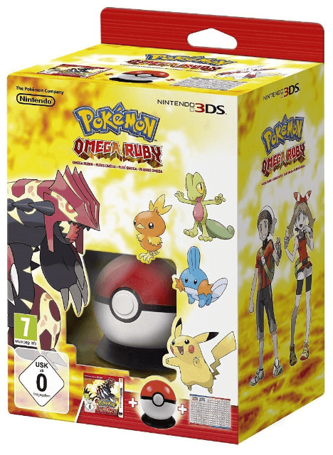 Pokemon Omega Ruby box art for Nintendo 3DS